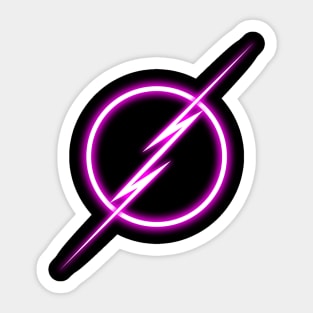 Flash Charging - Pink Sticker